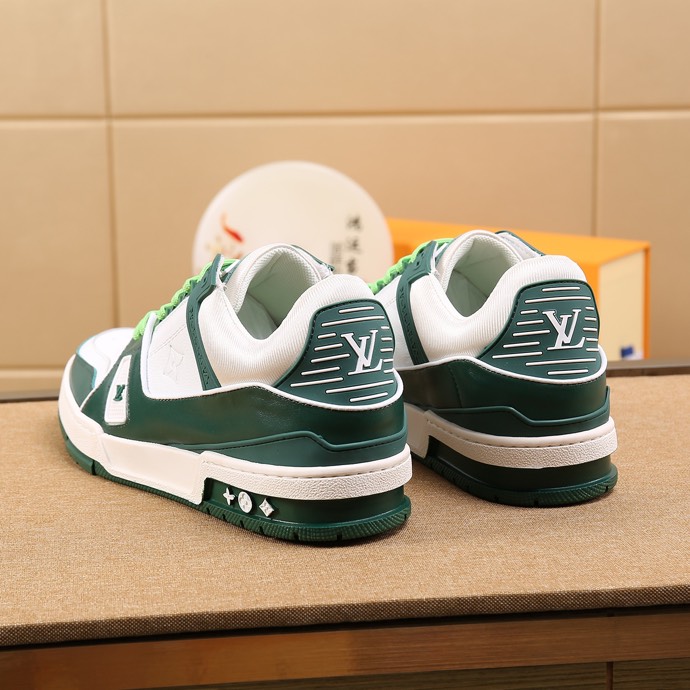 Louis Vuitton LV Trainer Green