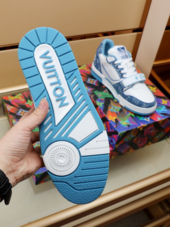 Louis Vuitton Trainer Monogram Denim