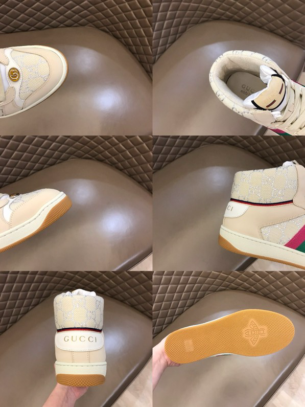 Gucci Dirty shoes Beige White