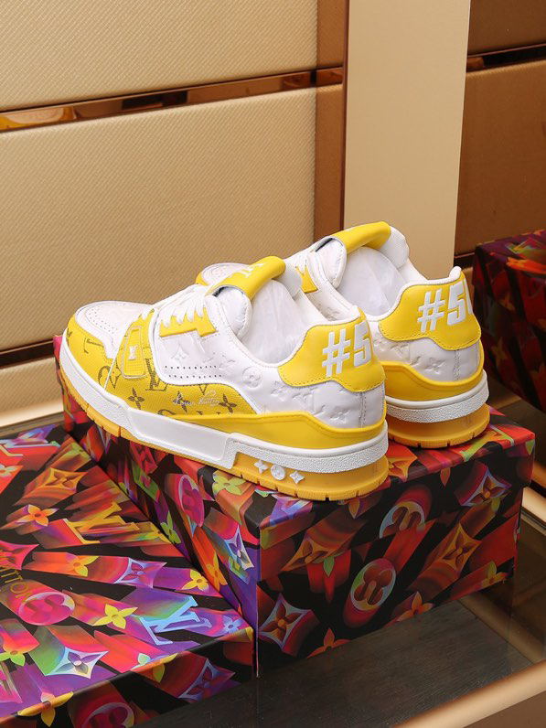 Louis Vuitton Trainer Yellow