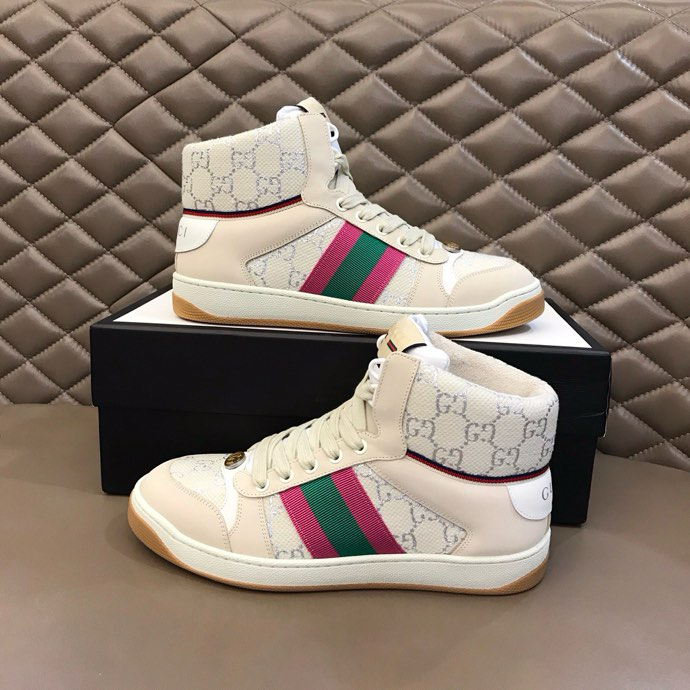 Gucci Dirty shoes Beige White