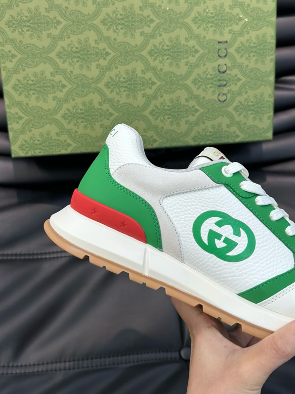 Gucci Men's GG sneakers White Green