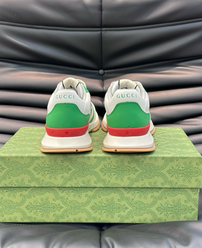 Gucci Men's GG sneakers White Green