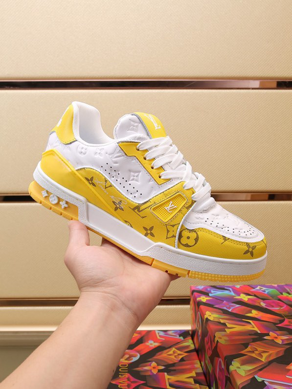 Louis Vuitton Trainer Yellow