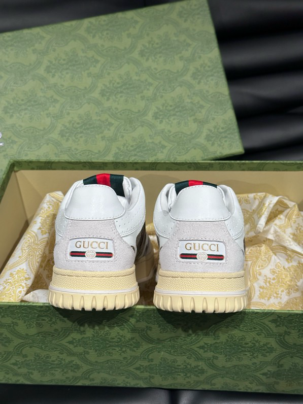 Gucci Re-Web Sneakers Nude & Neutrals
