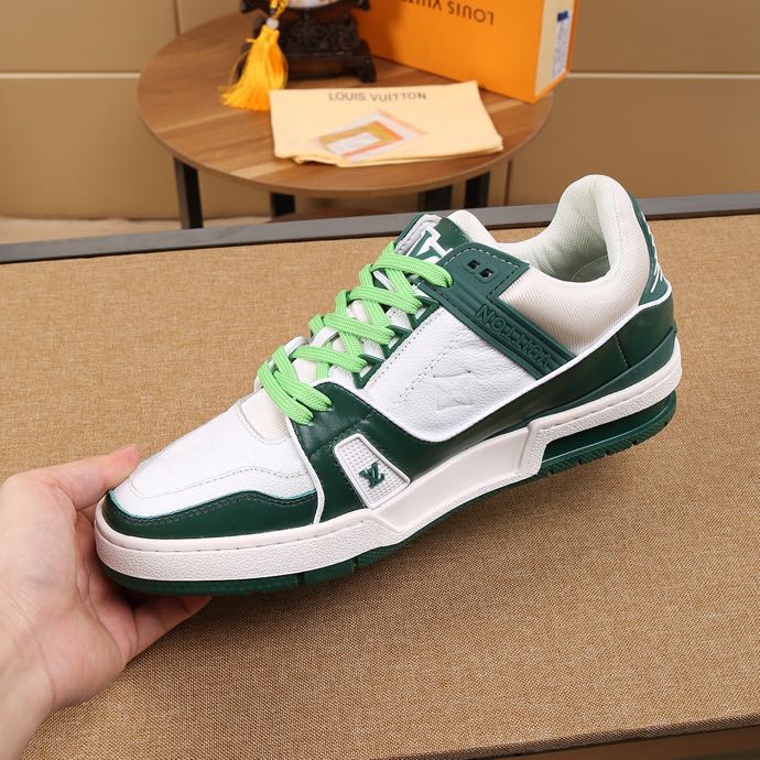 Louis Vuitton LV Trainer Green