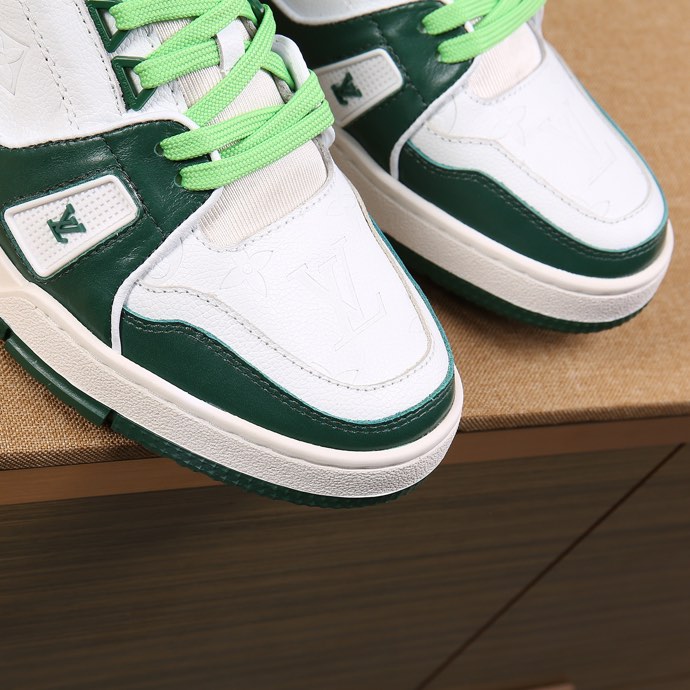 Louis Vuitton LV Trainer Green