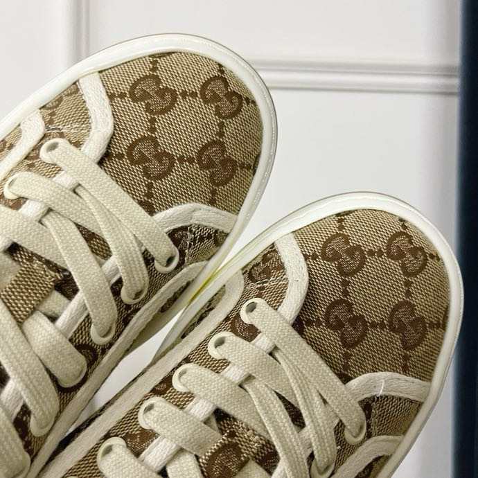Gucci Tennis 1977 platform sneakers  Brown