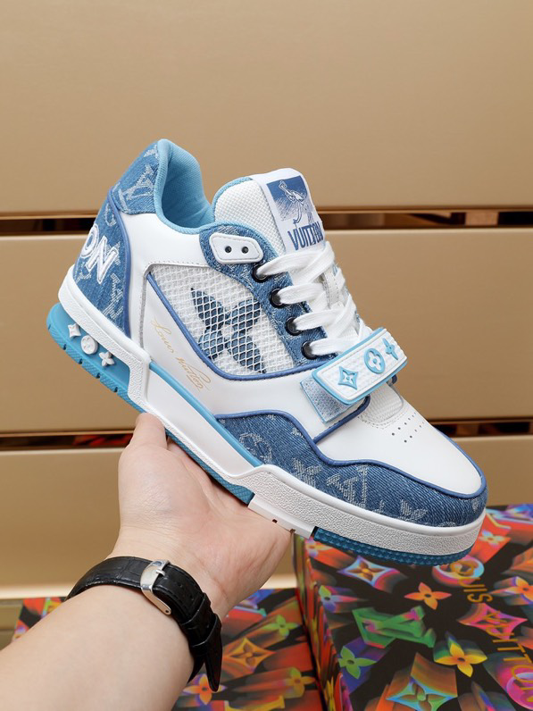 Louis Vuitton Trainer Monogram Denim