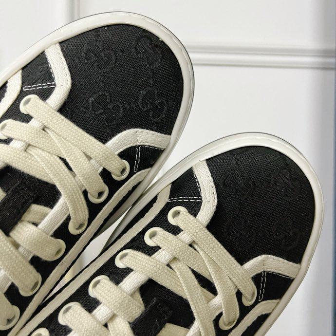 Gucci Tennis 1977 platform sneakers black