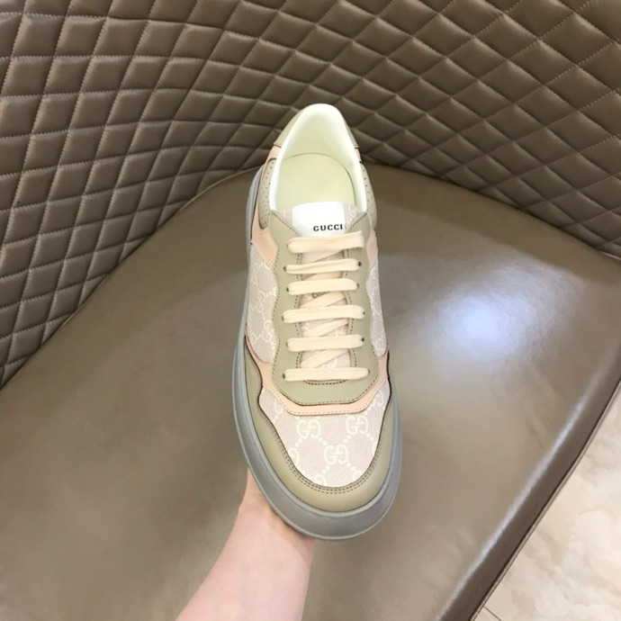 Gucci GG embossed sneakers Brown Gray