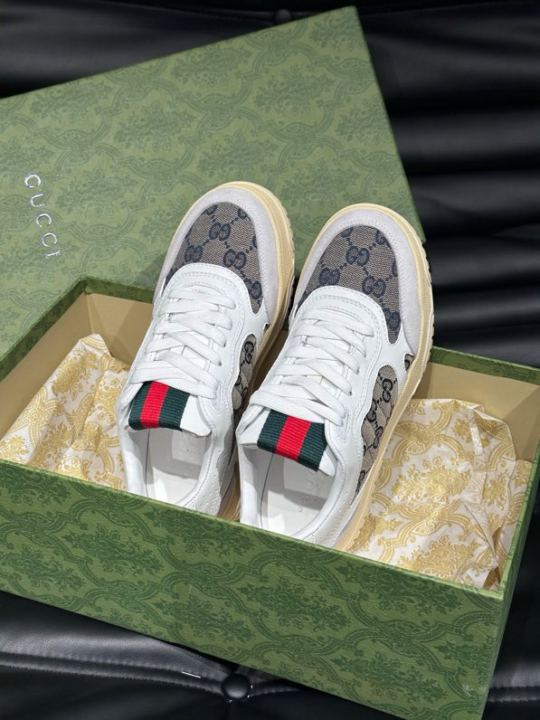 Gucci Re-Web White Brown