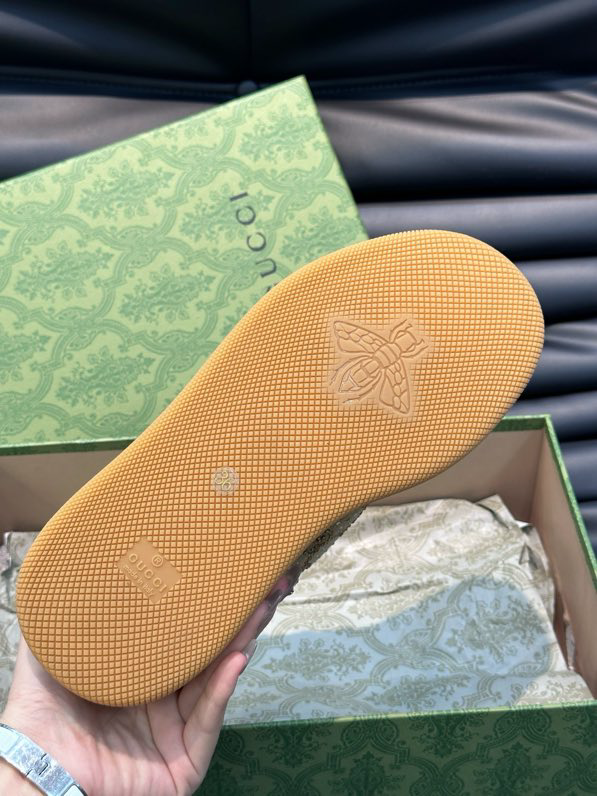 Gucci Screener GG Sneakers White Brown Orange