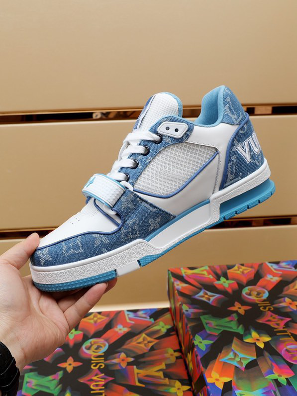 Louis Vuitton Trainer Monogram Denim