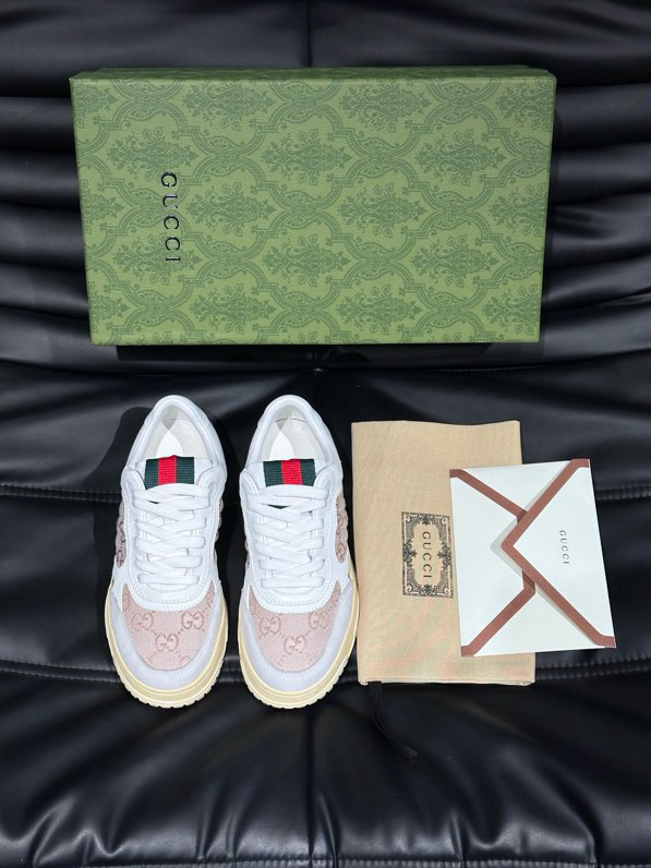 Gucci Re-Web White Pink