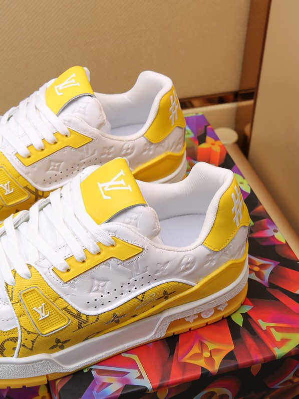 Louis Vuitton Trainer Yellow