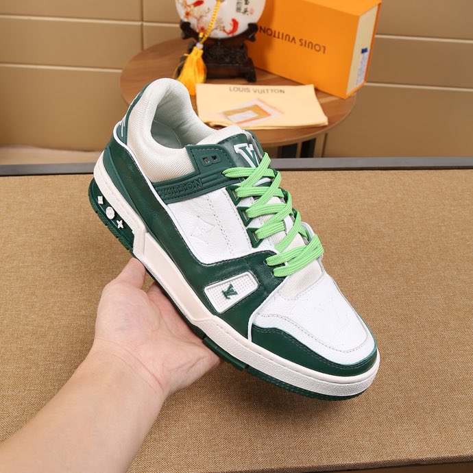Louis Vuitton LV Trainer Green