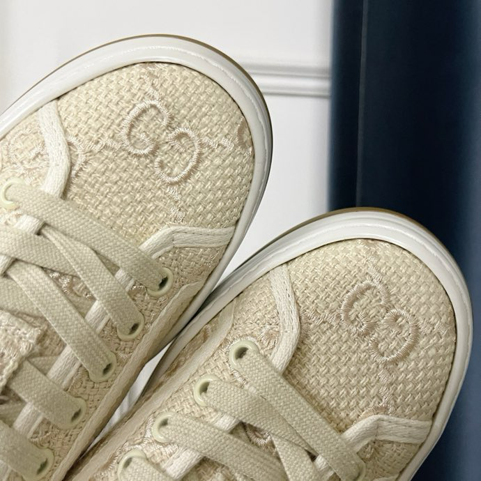 Gucci Tennis 1977 platform sneakers off white