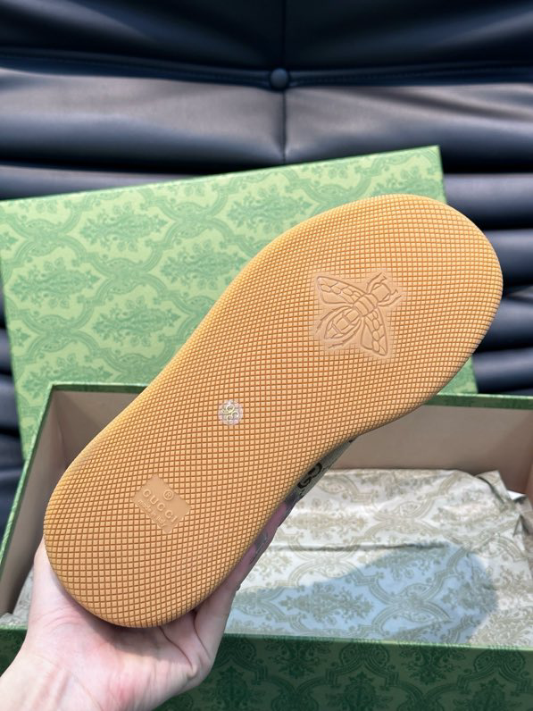 Gucci Screener GG Sneakers Brown