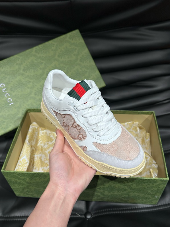 Gucci Re-Web White Pink