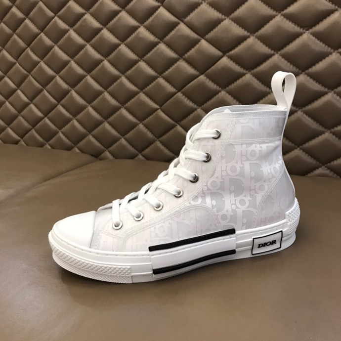 Dior B23 High Top 'Dior Oblique 'White' Sneakers