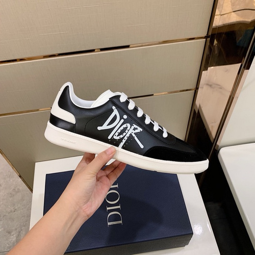 Dior B01 Suede Leather 'Alex Foxton Print'