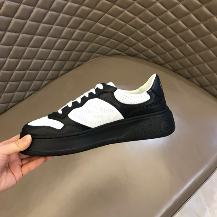 Gucci GG embossed sneakers Black White