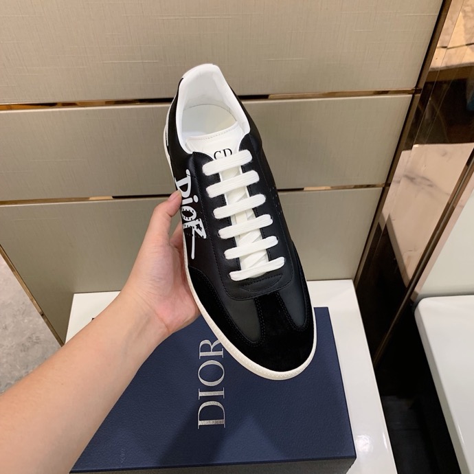 Dior B01 Suede Leather 'Alex Foxton Print'