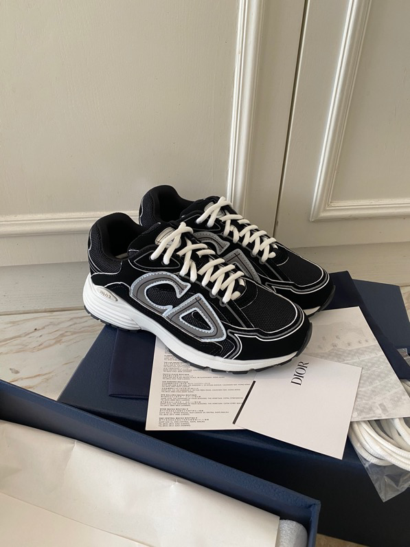 Dior B30 Sneaker Black Mesh & Technical Fabric