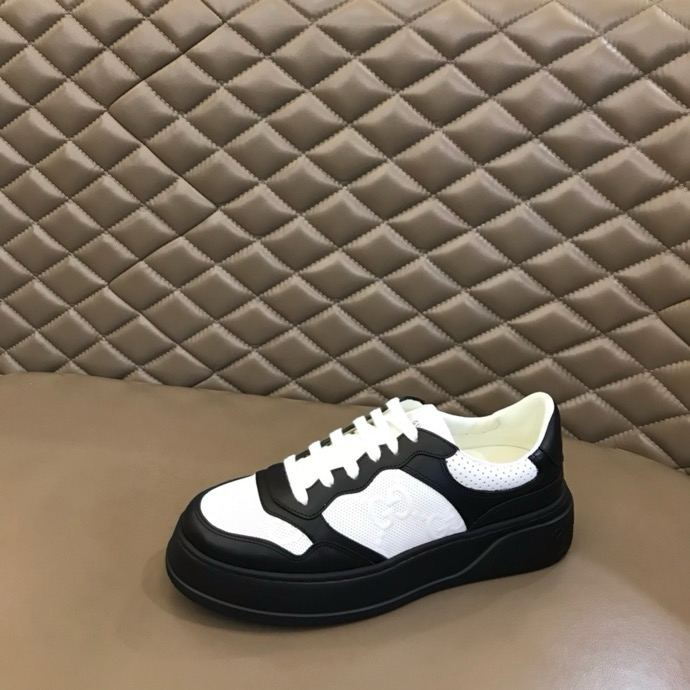 Gucci GG embossed sneakers Black White