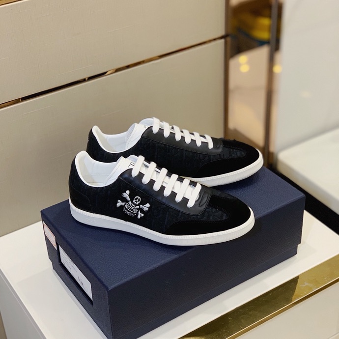 Dior B01 Suede Leather 'Alex Foxton Print'