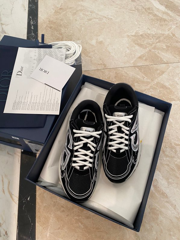 Dior B30 Sneaker Black Mesh & Technical Fabric