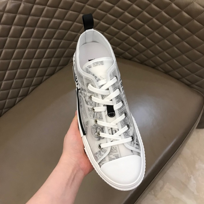 Dior B23 Low TopDaniel Asham Newspaper