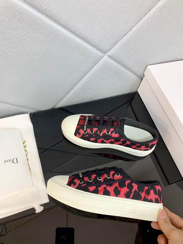 Dior Walk’N’Dior Leopard Sneakers