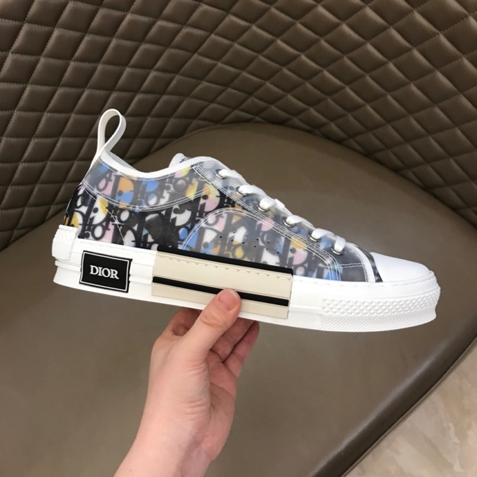 Dior Oblique Transparent Low Top Sneakers