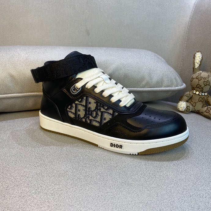 Dior B27 High Black Beige White Black