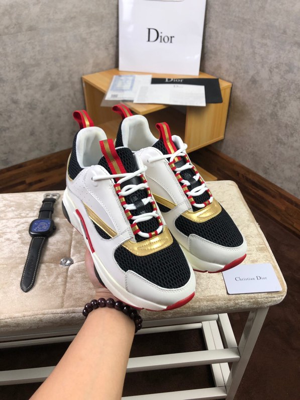 Dior B22 Sneaker ‘navy Gold’