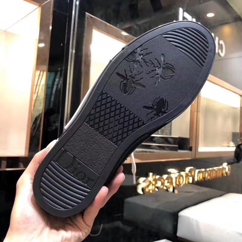 Dior B23 High-Top Sneakers in White