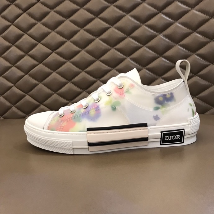 DIR B23 Flowers Print LOW-TOP SNEAKER