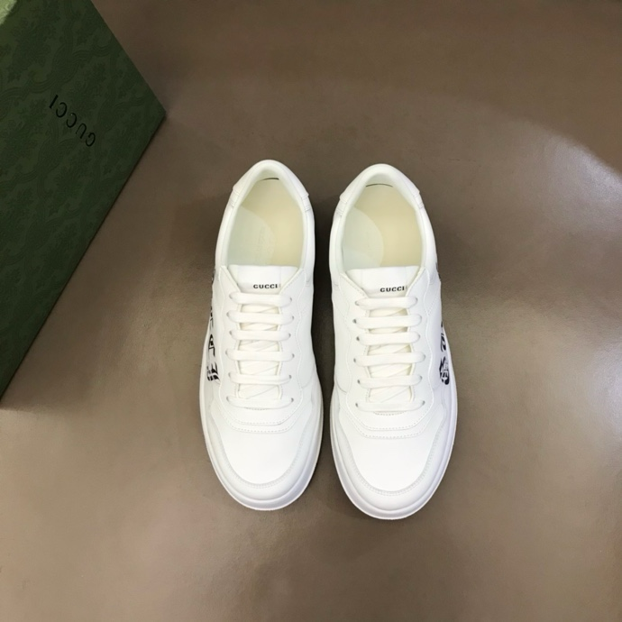 Gucci GG embossed sneakers White