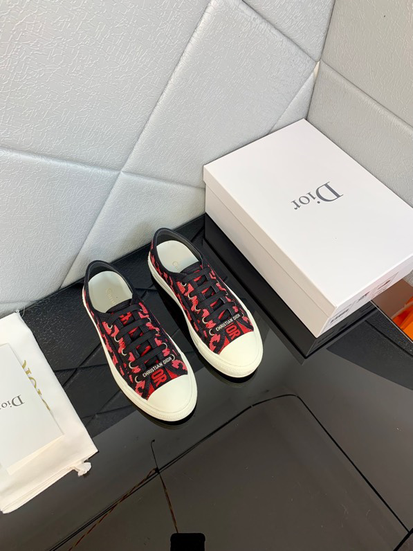 Dior Walk’N’Dior Leopard Sneakers