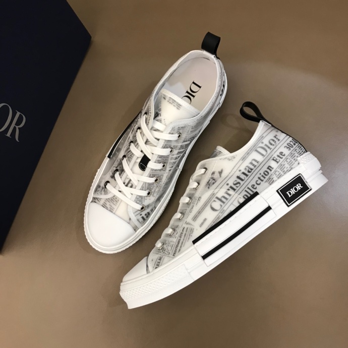 Dior B23 Low TopDaniel Asham Newspaper