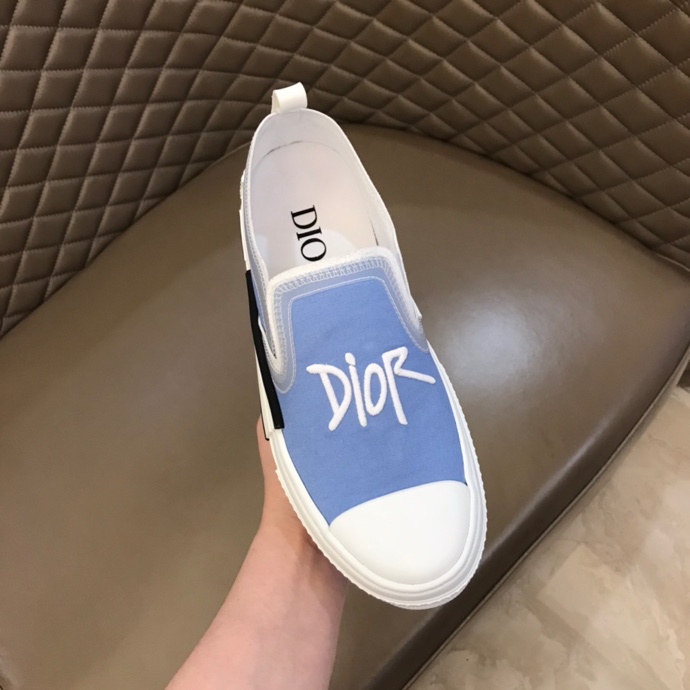 Dior X Shawn Stussy B23 Slip On Sneakers