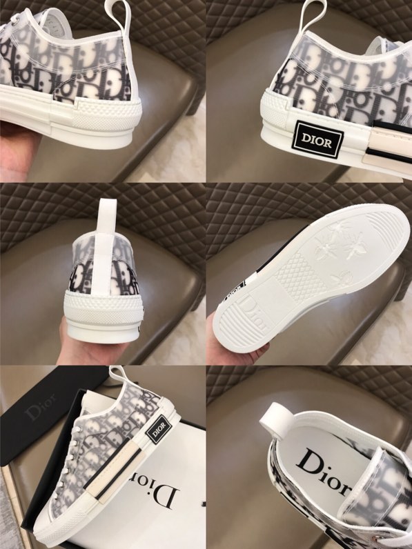 DIOR OBLIQUE TECHNICAL CANVAS B23 SNEAKER