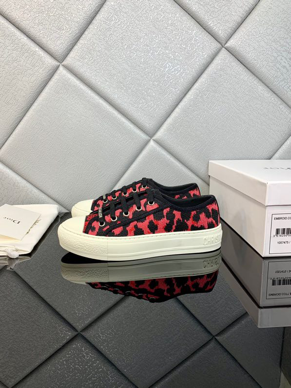 Dior Walk’N’Dior Leopard Sneakers