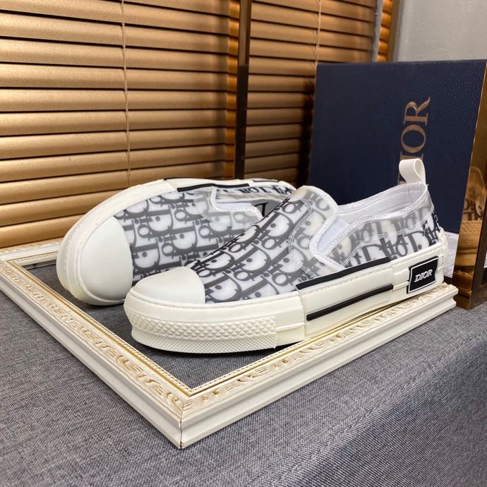 Dior And Shawn B23 Slip On Logo Oblique