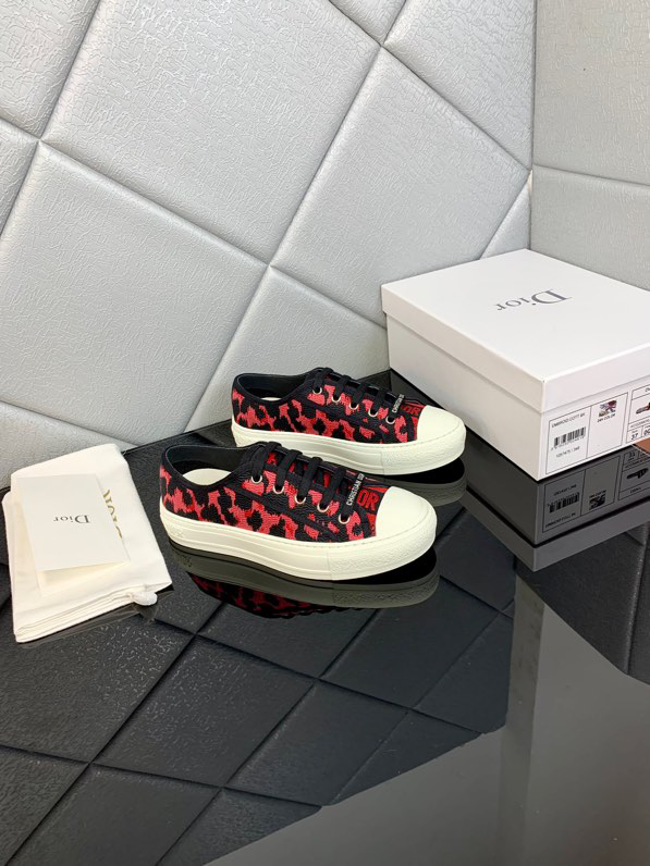 Dior Walk’N’Dior Leopard Sneakers