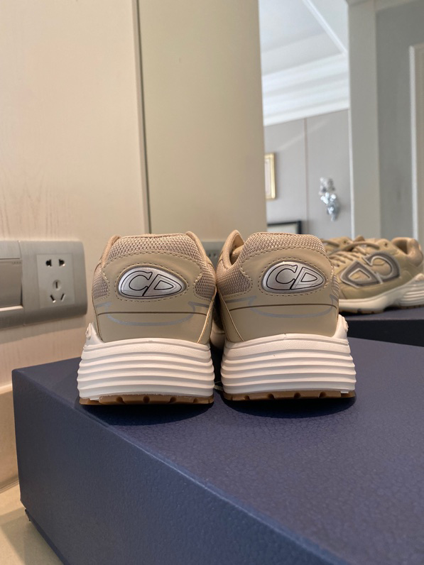 DIOR B30 Sneaker Dior Gray Mesh And Technical Fabric