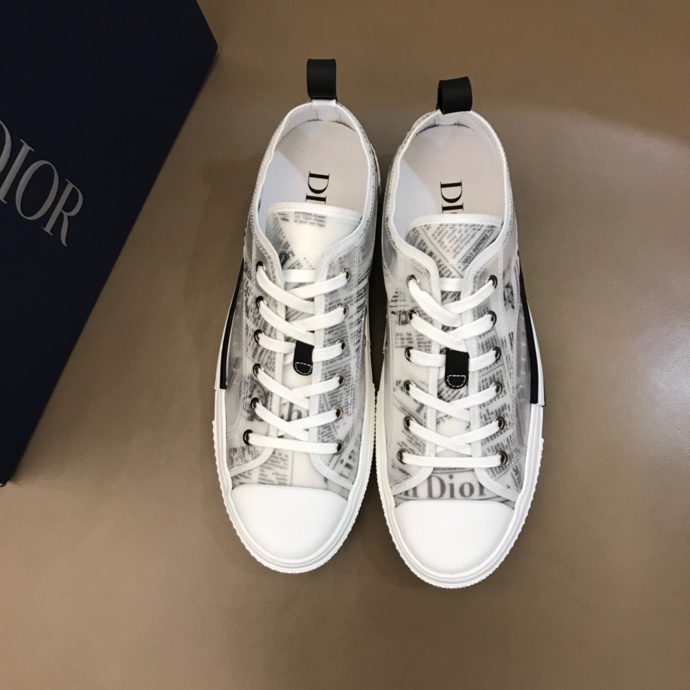Dior B23 Low TopDaniel Asham Newspaper