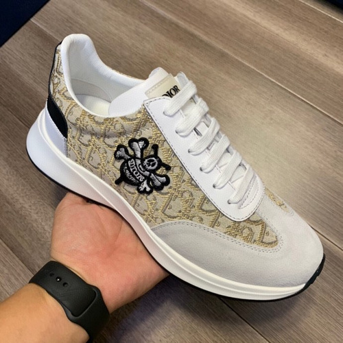 Dior B25 Runner Black Smooth Calfskin Oblique Jacquard